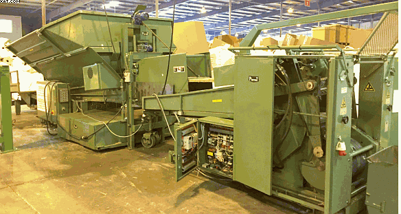 PIERRET CT-60-20 Cutter with discharge conveyor & loader.